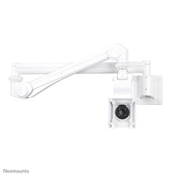 Neomounts by Newstar Medical Monitor Wall Mount (Full Motion gas spring) for 10"-24" Screen - White
